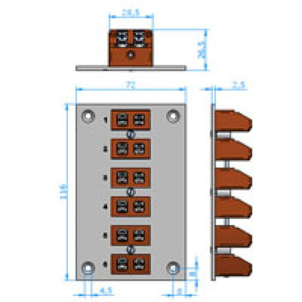 Immagine di Pannello Standard Verticale Alta Tempertura