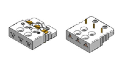 Immagine di Presa Miniatura Per Montaggio PCB a Tre Contatti